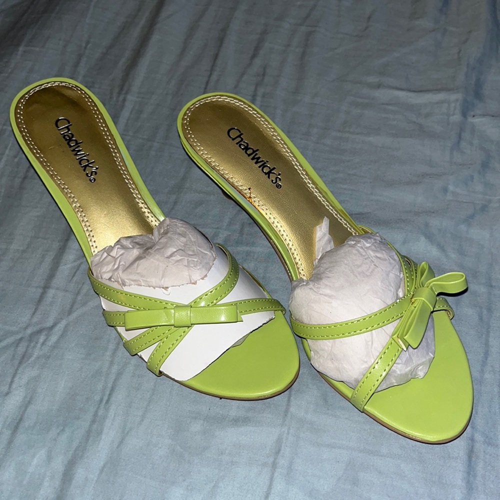 Brand New Green Heels